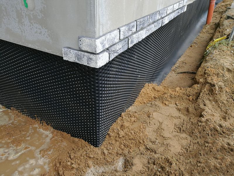 Waterproofing membrane application